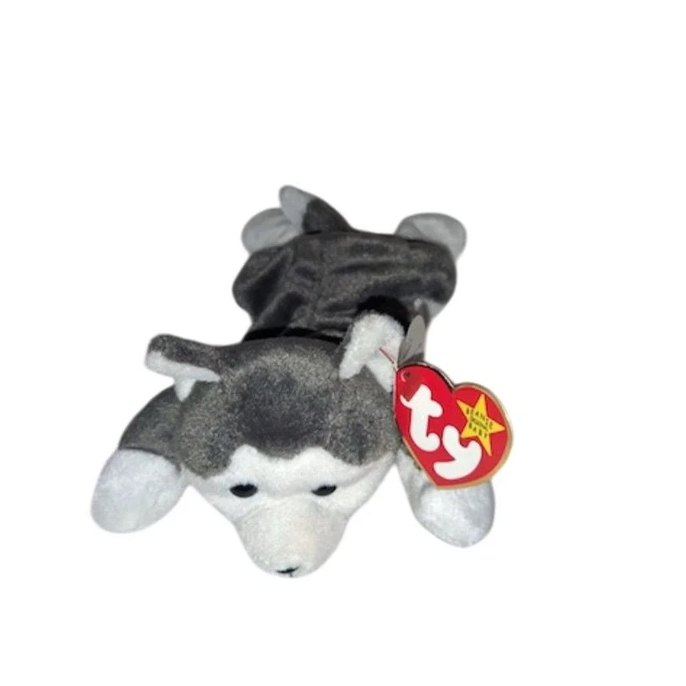 TY Beanie Baby‎ Nanook the Husky Dog 1996 Plush Toy